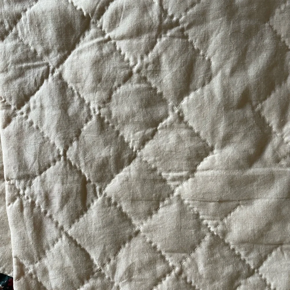 Vintage handmade quilt 64” x 88” Twin